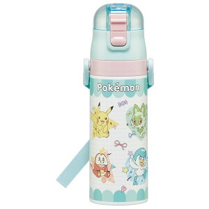�X�P�[�^�[ Skater �q���p �X�e�����X ���� ������ 470ml �q���ɗD�����y�ʃ^�C�v �|�P���� �|�b�s���O�A�b�v �ۗ��p waterbottle �X�|�[�c�{�g�� �L�b�Y ���ǂ� ���r SDC4-A