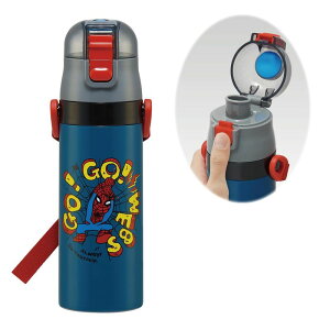 �X�P�[�^�[ Skater �q���p �X�e�����X ���� ������ 470ml �X�p�C�_�[�}�� �q���ɗD�����y�ʃ^�C�v �ۗ��p waterbottle �X�|�[�c�{�g�� ���킢�� �L�b�Y ���ǂ� ���r SDC4-A