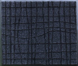 �yLINE�N�[�|���z�z���z�Ɩ��p�}�b�g �X�^�C���}�b�gU90x180cm [AS00005] �V���o�[/�u���b�N �󒍐��Y�i �N���[���e�b�N�X ���[�J�[����