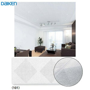 �y�ő�3���~�N�[�|���z�z����10��01:59�܂Łz�_�C���[�g�����N���K�V��� �N���A�g�[��12S2 �匚 DAIKEN [TA9101] 18��(3.3m2)���� �p�^�[����101 ����12mm 303×606mm �z���E�������\