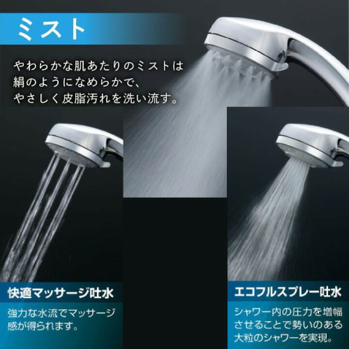 楽天市場】浴室用水栓 サーモスタット付シャワーバス水栓 リクシル 