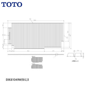 yLINEN[|zzzCt^ Vc^[CW(R/L) TOTO [EKK81049W(R/L)3] oX C