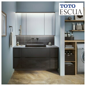 �yLINE�N�[�|���z�z���z���ʉ��ϑ� �G�X�N�A �Ԍ�1300mm TOTO [ESCUA20] �~���[�L���r�l�b�g�O�ʋ��i�����E�㉺���C�h�Ɩ��E���F�@�\�t���j �Z�b�g�v���� ���[�J�[����