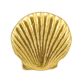 真鍮 ツマミ(キャラクターシリーズ) 金色 「シェル」 アンティーク ブラス 雑貨 [620449] ゴーリキアイランド