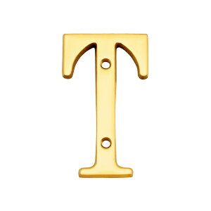 �yLINE�N�[�|���z�z���z�^�J �؂蕶��(76�T�C�Y) �u���X���^�[ ���F 76mm �uT�v �A���e�B�[�N �u���X �G�� [820320] �S�[���L�A�C�����h