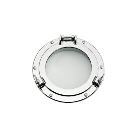 真鍮 丸窓 銀色 A50 C型 アンティーク ブラス 雑貨 [620890] ゴーリキアイランド