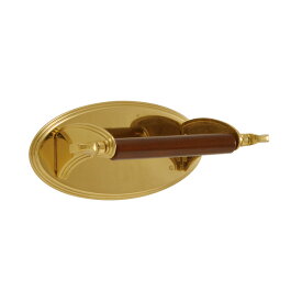 真鍮 ペーパーホルダー(PLATEシリーズ) 金色 アンティーク ブラス 雑貨 [640343] ゴーリキアイランド