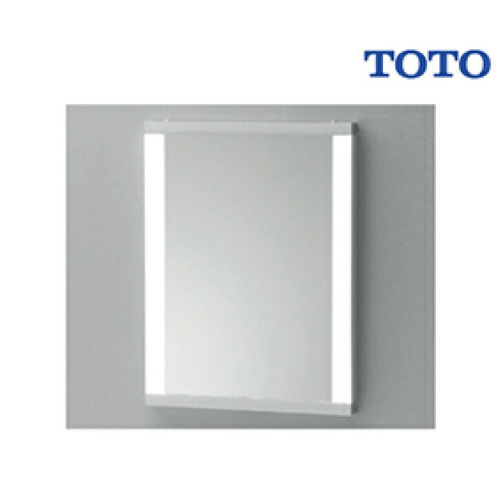 楽天市場】化粧鏡 LED照明付鏡 化粧照明タイプ TOTO [EL80013] 洗面 