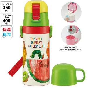 �yLINE�N�[�|���z�z���z�q���p2WAY�{�g�� �R�b�v���X�g���[ 400ml/350ml �͂�؂������ނ� �X�P�[�^�[ Skater [4973307574566] SKCP3