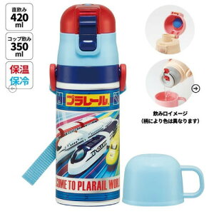 �yLINE�N�[�|���z�z���z�q���p2WAY�{�g�� �R�b�v�������� 350ml/420ml �v�����[��23 �X�P�[�^�[ Skater [4973307638961] SKDC3