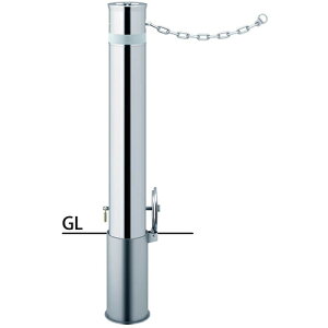 yő3~N[|zzzt^[ Ԏ~ p{̂̂ 114.3(t2.5)×H700mm J[:XeX [LA-12SKCHONTAI] T|[ 󒍐Yi LZs [1 [J[