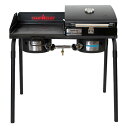 キャンプシェフ EXPLORER 2バーナーBBQグリル EX60LW(J) グリドル＆グリルBOXセット [国内正規品] Camp Chef《配送タ…