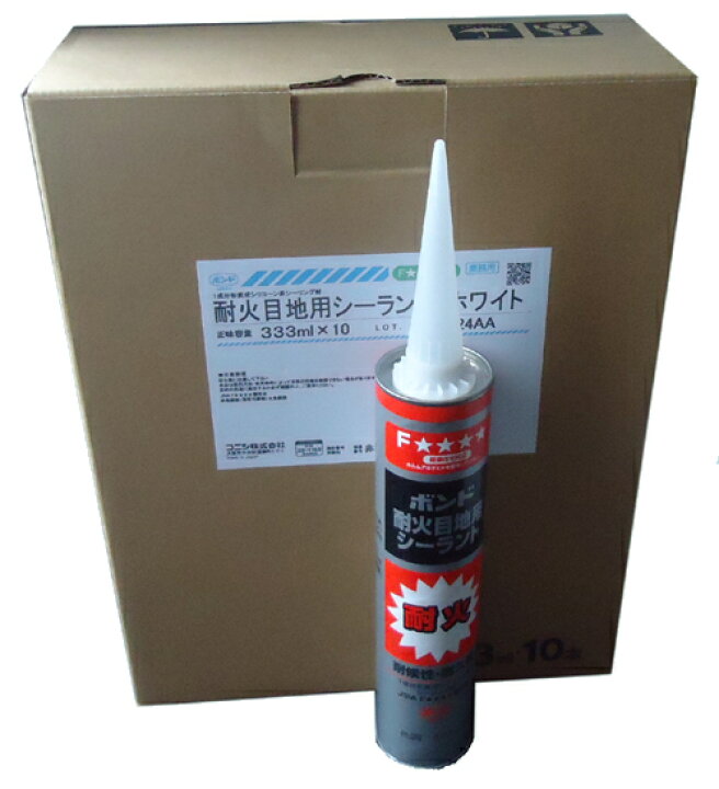 楽天市場】ボンド 耐火目地用シーラント 333ml コニシ ボンド 耐火 
