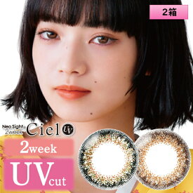 アイレ ネオサイト 2ウィーク シエル UV 6枚入 2箱セット＜NeoSight 2week Ciel UV＞