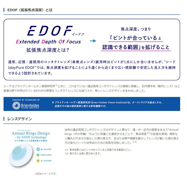 楽天市場】【送料無料】 シード ワンデー ピュア イードフ 32枚入 6箱 