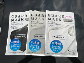 【ネコポス】洗える GUARD MASK（3枚入り）（配達日指定はできません）