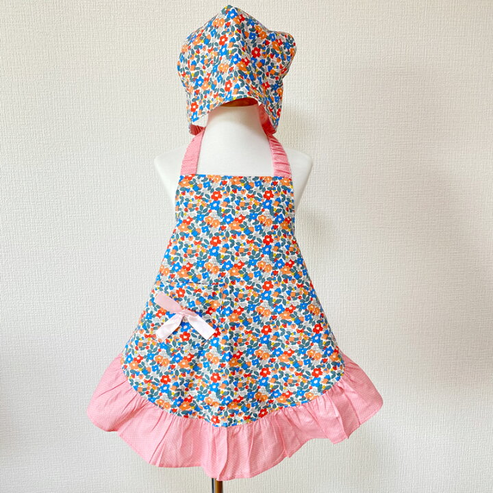 楽天市場 こどもエプロン100 1cmサイズ 前掛け 可愛い 料理 子どもエプロン 子供用 エプロン 三角巾 セット ゴム キッズエプロン 子供用 送料無料 可愛い 料理子どもエプロン おしゃれ 幼児 小学生 かわいいト 女の子 男の子 21新作 とんぼhouse