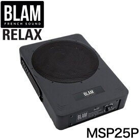 MSP25PBLAM ブラム RELAX リラックス250mmウーファー アンプ無し 定格入力125W パッシブラジエーターMSP25の後継モデル