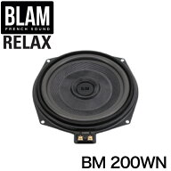 BM200WN BLAM ブラム RELAX リラックス BMW専用 20cmサブウーファー 1ペアカーオーディオ カスタムフィッ…