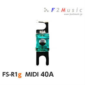 F2Music MIDIヒューズ 40AFS-R1g MIDI 40A3層プレミアムロジウムコーティング＋1個入り