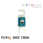 F2Music MIDIヒューズ 100AFS-R1g MIDI 100A3層プレミアムロジウムコーティング＋1個入り
