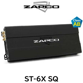 ST-6XSQ ZAPCO ザプコ 100W×6ch パワーアンプ AB級アンプ カーオーディオ
