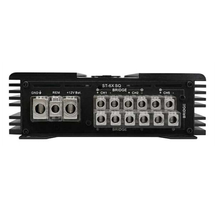 楽天市場】ST-6XSQ ZAPCO ザプコ 100W×6ch パワーアンプ AB級アンプ 