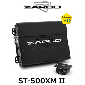 ST-500XM II ZAPCO UvR 200W×1ch 4? p[Av DAv TuE[t@[p