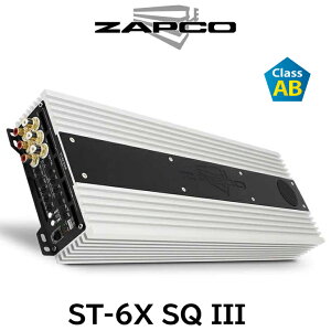 ST-6X SQIII ZAPCO ザプコ 100W×6ch パワーアンプ AB級アンプ
