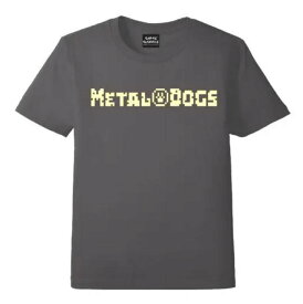 メタルドッグス PIXEL Tシャツ -チャコール- / GAMES GLORIOUS