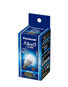 �p�i�\�j�b�N �~�j�N���v�g���^ �p���b�N LED�d�� ���� E17 �d��40W�`���� �����F����(4.0W) ���`�d���E�L�z���^�C�v 1�� �f�M�ގ{�H��� �����Ή� LDA4DGE17SK4