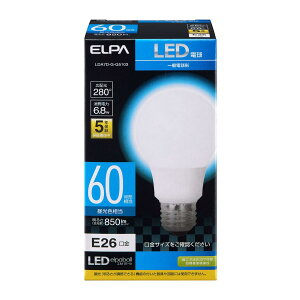 �G���p (ELPA) LED�d�� E26 ���� 40W�`���� ��ʓd���` �L�z�� �d���F LDA4L-G-G5101