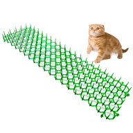 猫よけ グッズ 猫よけとげマット スリムタイプ 495×140×27mm 【12枚入り】 猫よけとげシート ブロック…