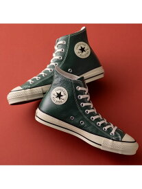 【SALE／30%OFF】【公式】LEATHER ALL STAR J HI / レザー オールスター J HI ハイカット CONVERSE コンバース シューズ・靴 スニーカー グリーン【RBA_E】【送料無料】[Rakuten Fashion]