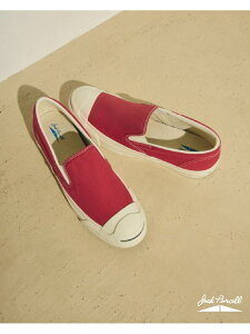 �y�����zJACK PURCELL CL SLIP-ON / �W���b�N�p�[�Z�� CL �X���b�v�I�� �X���b�|�� CONVERSE �R���o�[�X �V���[�Y�E�C �X���b�|�� ���b�h �u���b�N�y���������z[Rakuten Fashion]