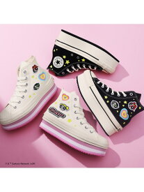 【SALE／50%OFF】【公式】オールスター チャンキーライン HI / パワーパフ ガールズ CONVERSE コンバース シューズ・靴 スニーカー ホワイト ブラック【RBA_E】【送料無料】[Rakuten Fashion]