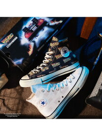 【SALE／50%OFF】【公式】オールスター US LG HI / バック・トゥ・ザ・フューチャー CONVERSE コンバース シューズ・靴 スニーカー ホワイト ブラック【RBA_E】【送料無料】[Rakuten Fashion]
