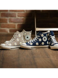 【公式】オールスター (R) デイジーフラワー HI ハイカット CONVERSE コンバース シューズ・靴 スニーカー ベージュ ブルー【送料無料】[Rakuten Fashion]