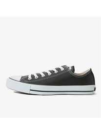 【SALE／50%OFF】【CONVERSE 公式】LEATHER ALL STAR OX / 【コンバース 公式】レザー オールスター OX CONVERSE コンバース シューズ・靴 スニーカー ブラック ホワイト【RBA_E】【送料無料】[Rakuten Fashion]