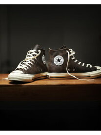 【公式】ALL STAR AGED CRACKED LEATHER HI/オールスター エイジド クラックドレザー HI ハイカット CONVERSE コンバース シューズ・靴 スニーカー ブラウン【送料無料】[Rakuten Fashion]