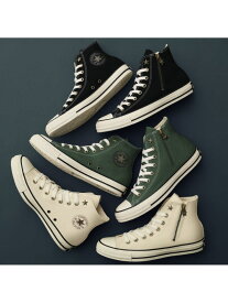 【CONVERSE 公式】ALL STAR STARZIP HI / 【コンバース 公式】オールスター　スタージップ　HI　ハイカット CONVERSE コンバース シューズ・靴 スニーカー グリーン ブラック ホワイト【送料無料】[Rakuten Fashion]