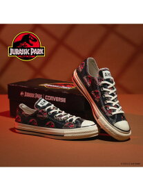 【CONVERSE 公式】ALL STAR AGED LG OX / JURASSIC PARK / 【コンバース 公式】オールスター　エイジド　LG　OX　／　ジュラシック・パーク CONVERSE コンバース シューズ・靴 スニーカー ブラック【送料無料】[Rakuten Fashion]