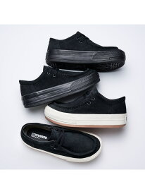 【SALE／50%OFF】【公式】ALL STAR (R) BOARDERSTAR MOCCASIN OX / オールスター (R) ボーダースター モカシン OX 厚底 ローカット CONVERSE コンバース シューズ・靴 スニーカー ブラック【RBA_E】【送料無料】[Rakuten Fashion]
