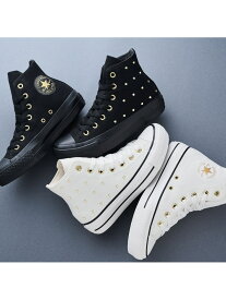 【公式】オールスター PLTS ハートスタッズ HI 厚底　ハイカット CONVERSE コンバース シューズ・靴 スニーカー ブラック ホワイト【送料無料】[Rakuten Fashion]