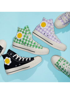 yCONVERSE zALL STAR PLTS FLOWERPATCH HI / yRo[X zI[X^[@PLTS@t[pb`@HI@@nCJbg CONVERSE Ro[X V[YEC Xj[J[ ubN zCgy