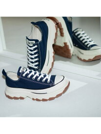 【公式】オールスター トレックウエーブ OX　厚底　ローカット CONVERSE コンバース シューズ・靴 スニーカー ネイビー【送料無料】[Rakuten Fashion]