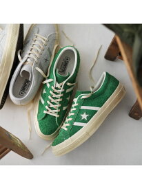 【CONVERSE 公式】STAR&BARS US SUEDE/【コンバース 公式】スター＆バーズ　US　スエード CONVERSE コンバース シューズ・靴 スニーカー グリーン【送料無料】[Rakuten Fashion]