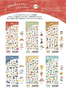 @MIND WAVE@܂ق΃XebJ[ Mahoroba Sticker 6@M82019-024M406
