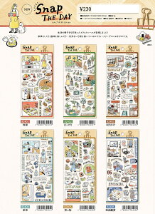 MIND WAVE Snap THE DAY sticker Xibv U fC XebJ[ 6 M82401-82406 M505Snap The Day sticker CXgXebJ[ }ChEFCu mindwave