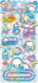 ＠　平成ファンシー ウォーターインシールK228337_あわわちゃん シール sticker Seal かわいいシール おすすめシール 立体シール water in seal　K509